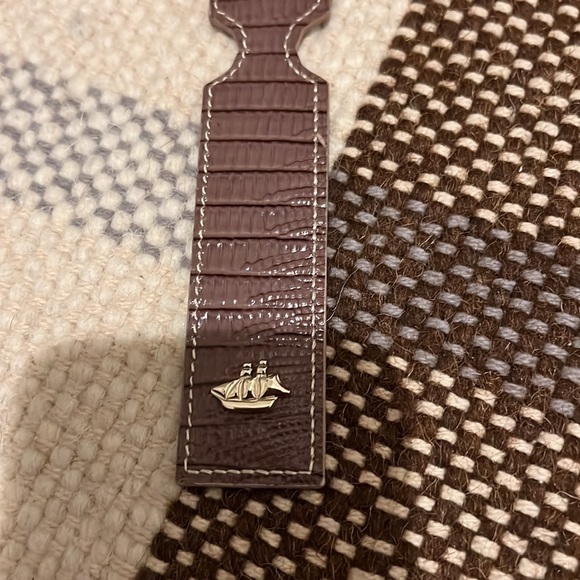 Brahmin Leather luggage Tag - Picture 3 of 8